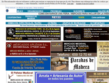 Tablet Screenshot of mercadosmedievales.net